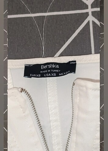 xs Beden Orijinal Bershka Beyat Kot Crop