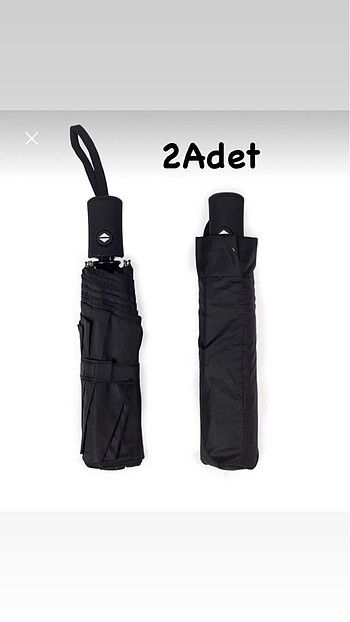 2 Adet Şemsiye Tam Otomatik