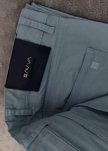 Düğmeli bebek mavisi Erkek Denim Pantolon - Görsel 2