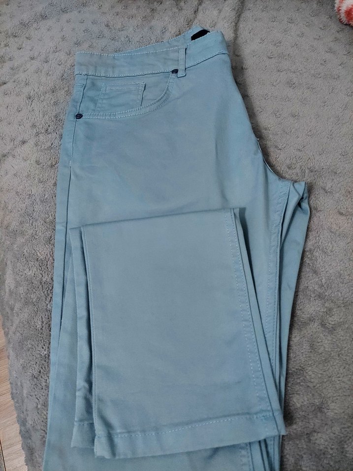 Düğmeli bebek mavisi Erkek Denim Pantolon - Görsel 3