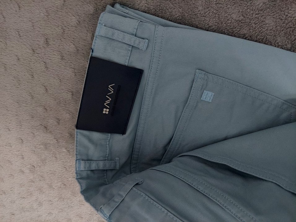 Düğmeli bebek mavisi Erkek Denim Pantolon - Görsel 2