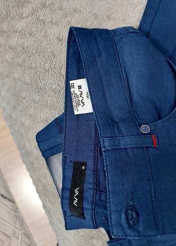 lacivert avva Erkek Denim Pantolon - Görsel 2