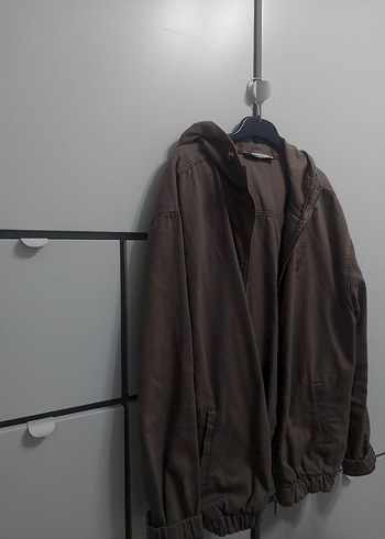 Ceket Kapüşonlu Rahat Kesim - Görsel 2