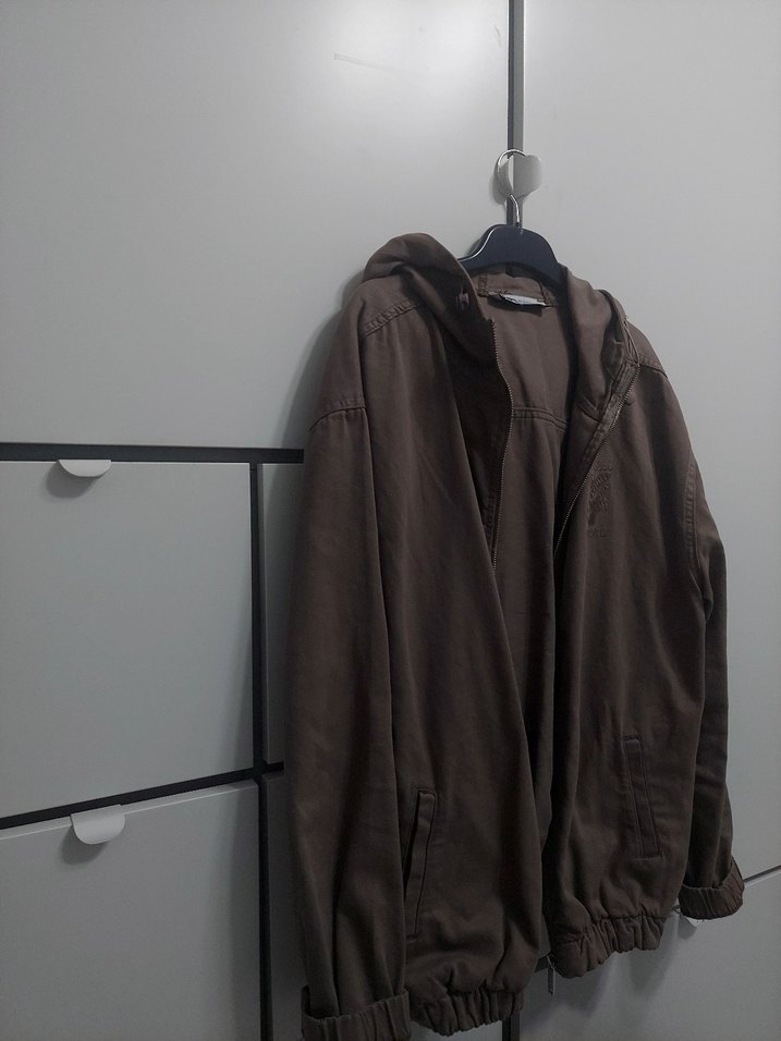 Ceket Kapüşonlu Rahat Kesim - Görsel 2