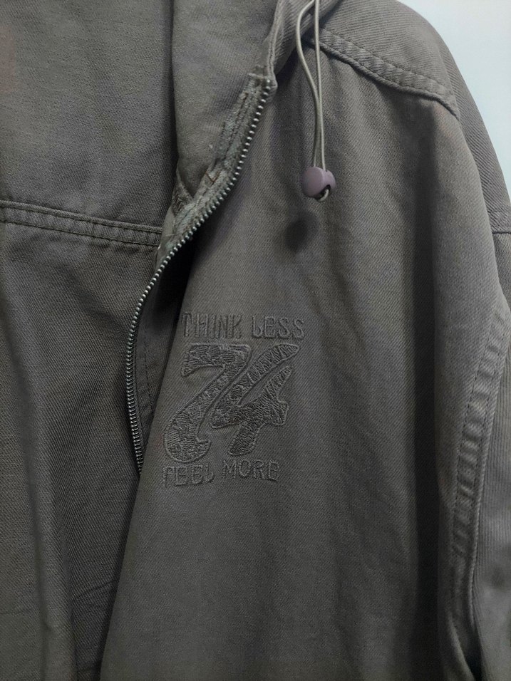 Ceket Kapüşonlu Rahat Kesim - Görsel 3