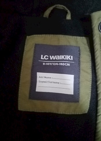 Erkek Çocuk Haki Kapüşonlu Düğmeli Kaban - Görsel 7