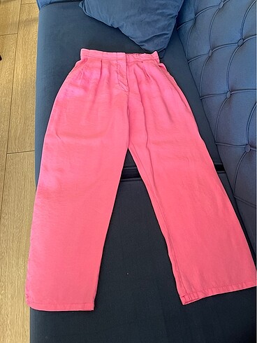 Zara Kids pembe palazzo pantolon