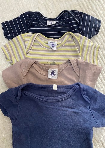 Bebek Kısa Kollu Pamuklu zıbın - Görsel 2