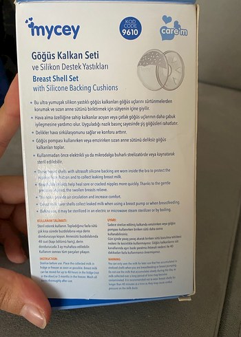 Mycey Silikon Destekli Göğüs Kalkan Seti - Görsel 2