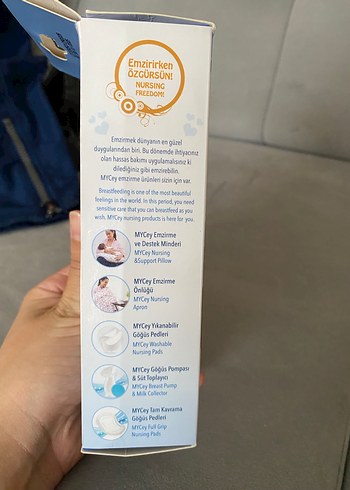 Mycey Silikon Destekli Göğüs Kalkan Seti - Görsel 3