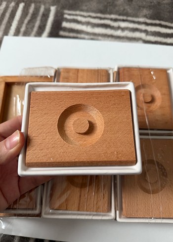 Bej Ahşap Kapaklı kahvaltılık seti - Görsel 6