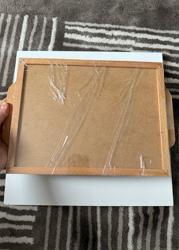 Bej Ahşap Kapaklı kahvaltılık seti - Görsel 2