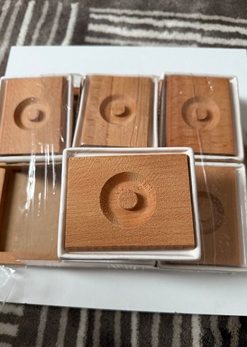 Bej Ahşap Kapaklı kahvaltılık seti - Görsel 4