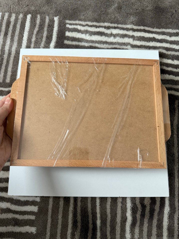 Bej Ahşap Kapaklı  kahvaltılık seti - Görsel 2