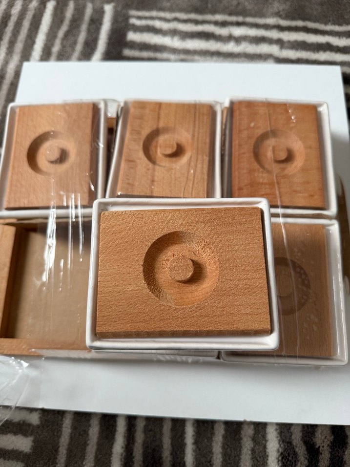 Bej Ahşap Kapaklı  kahvaltılık seti - Görsel 4