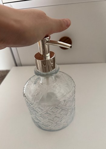 Desenli Cam Sıvı Sabunluk - Görsel 6