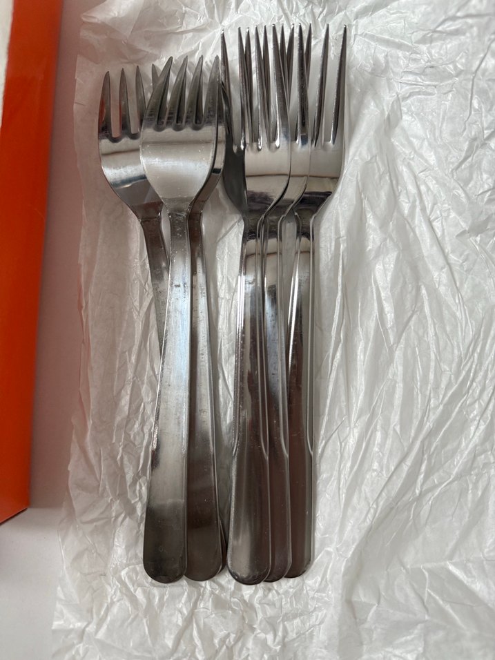 Paslanmaz Çelik 12lı Çatal Seti - Görsel 3