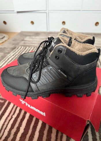 Gri Kamuflaj Desenli kadın Outdoor Bot - Görsel 5