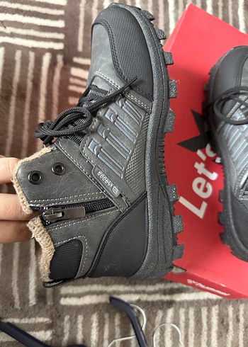 Gri Kamuflaj Desenli kadın Outdoor Bot - Görsel 6