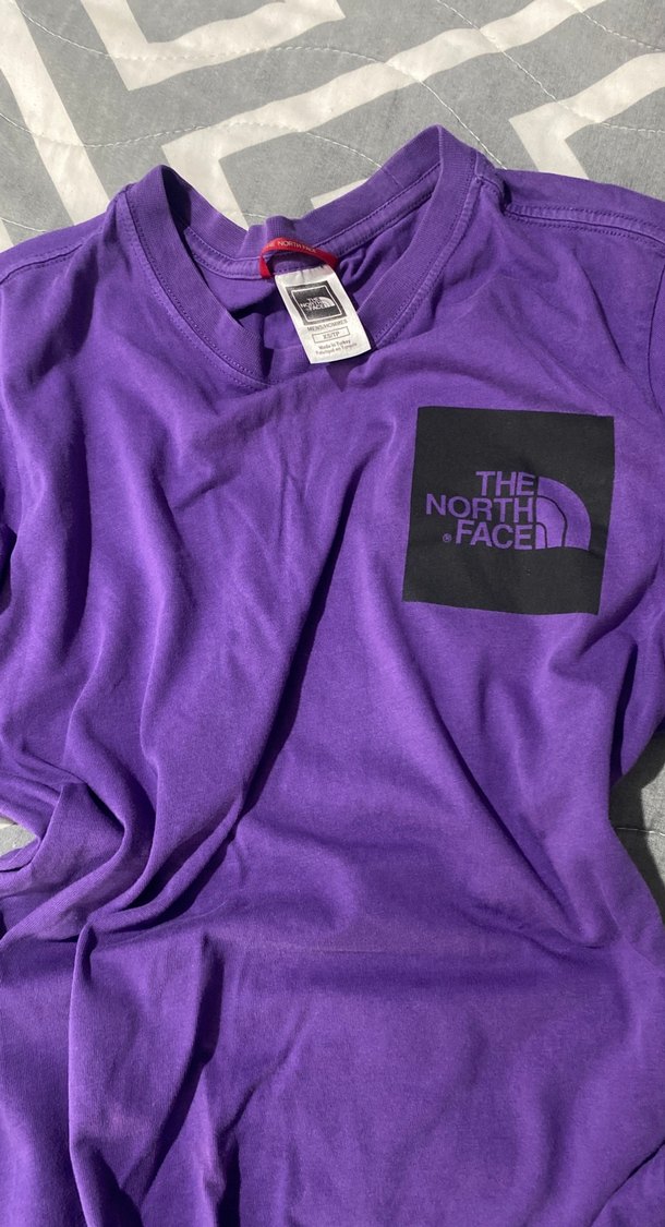 Mor Erkek Uzun Kollu Tişört The North Face - Görsel 2