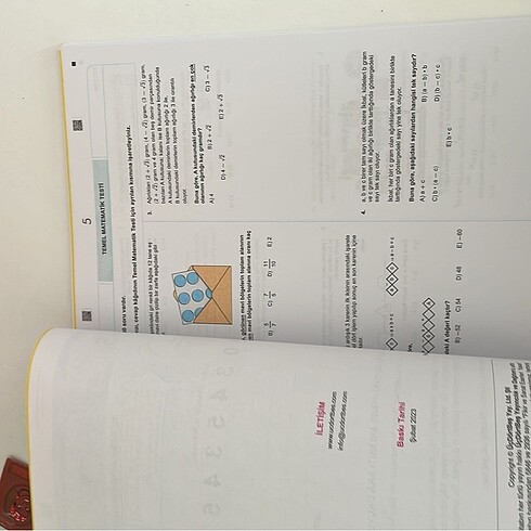  Beden Renk 345 tyt matematik deneme