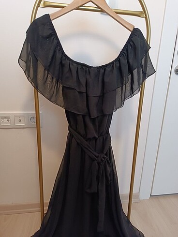 Siyah Elbise - Görsel 4