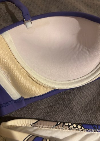 Mor Straplez Bohem Mini Bikini - Görsel 5