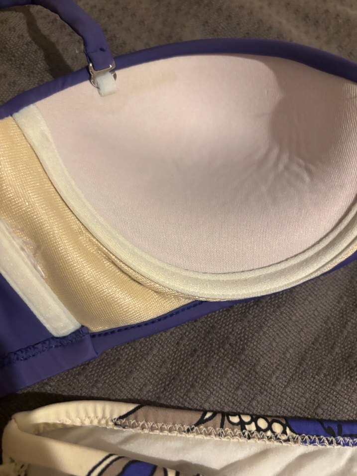 Mor Straplez Bohem Mini Bikini - Görsel 5