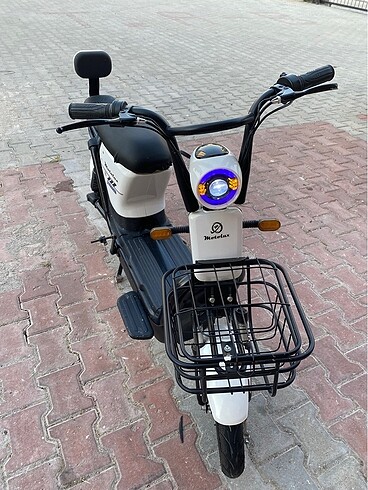 Beden beyaz Renk Motolux F6 Elektrikli Motor
