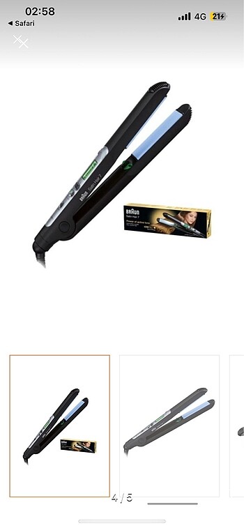 Braun düzleştirici - Görsel 4