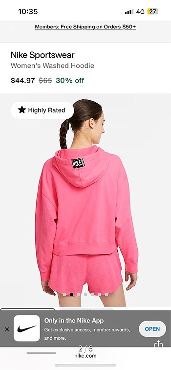 Nike sweatshirt - Görsel 2