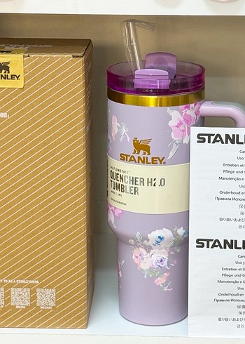 Stanley Mor Çiçekli Termos