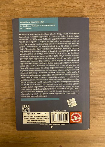 Müzecilik ve Müze Rehberliği Kitabı - Görsel 2