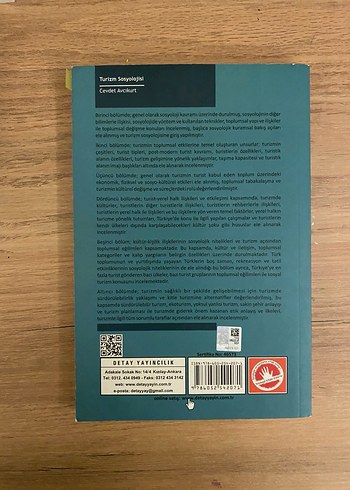 Turizm Sosyolojisi - Prof. Dr. Cevdet Avcıkurt - Görsel 2