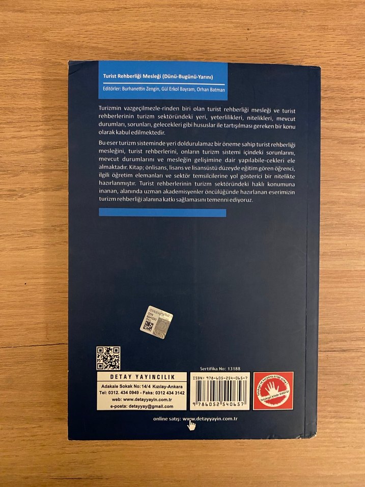 Turist Rehberliği Mesleği Kitabı - Görsel 2