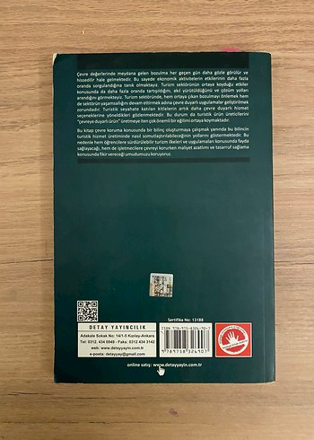 Turizm ve Çevre Kitabı - Prof. Dr. Nüzhet Kahraman - Görsel 2