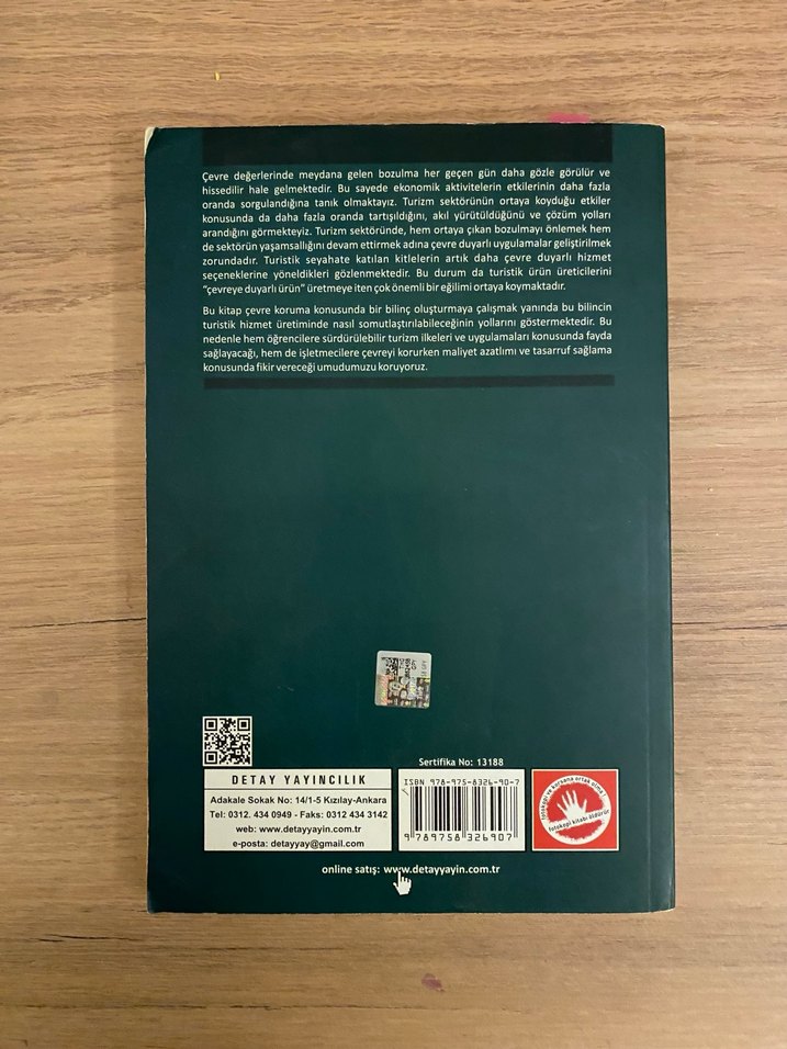 Turizm ve Çevre Kitabı - Prof. Dr. Nüzhet Kahraman - Görsel 2