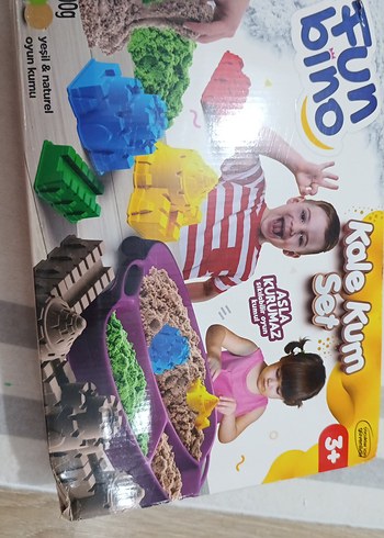 Renkli Kale Kum Seti 3+ Yaş Eğitici Oyuncak