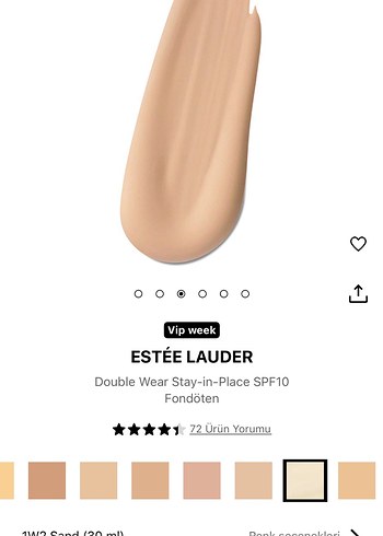 Estee Lauder Estée Lauder Double Wear Fondöten SPF 10 Beige