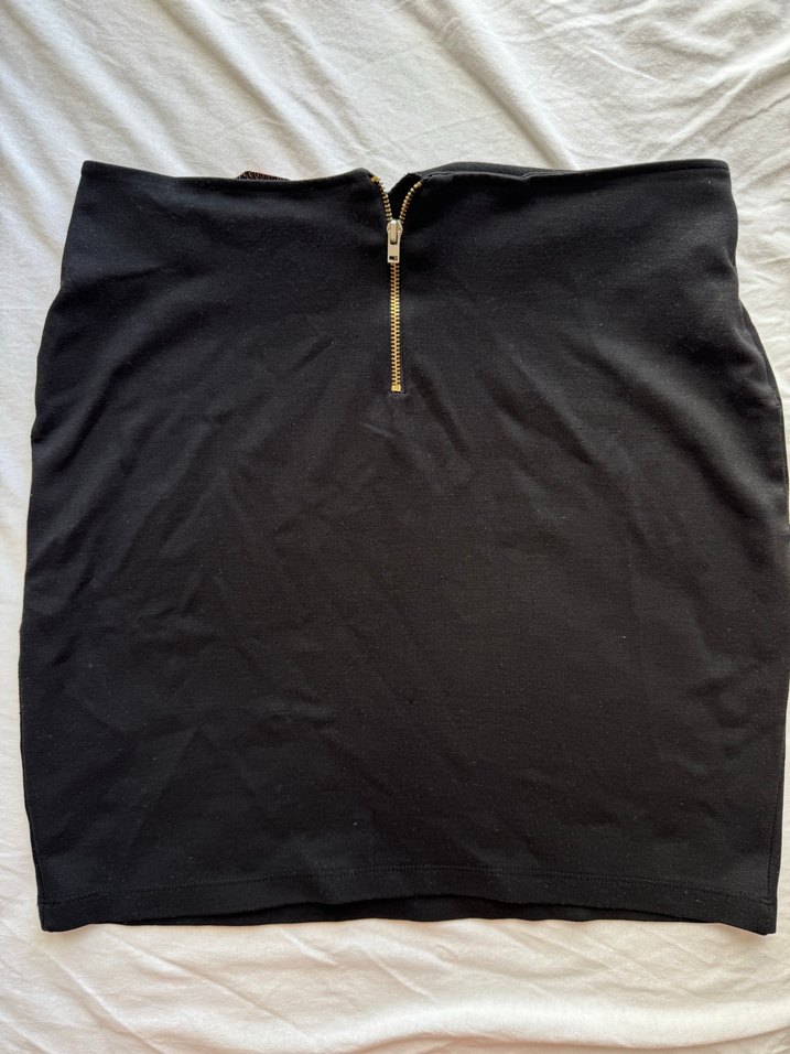 Siyah Basic Mini Etek - Görsel 2