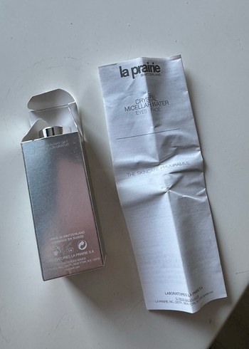 La Prairie Platinum Rare Krem ve Crystal Micellar Water - Görsel 6