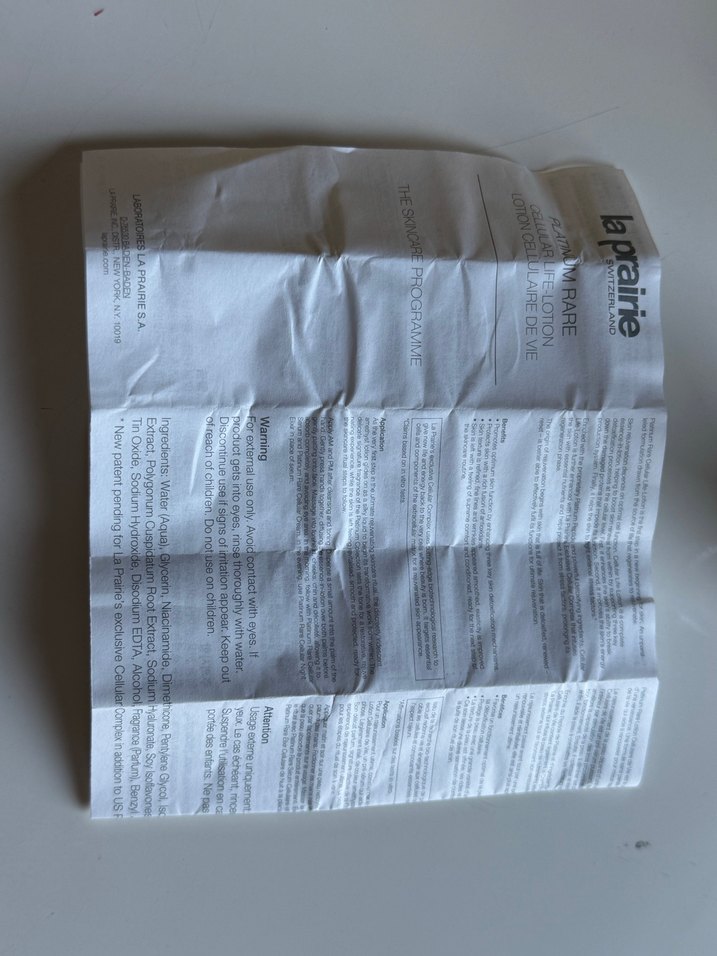 La Prairie Platinum Rare Krem ve Crystal Micellar Water - Görsel 4