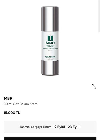 Diğer MBR EyeLift Göz Kremi