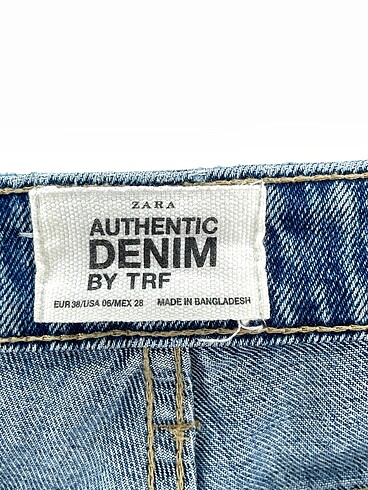 38 Beden mavi Renk Zara Jean / Kot %70 İndirimli.