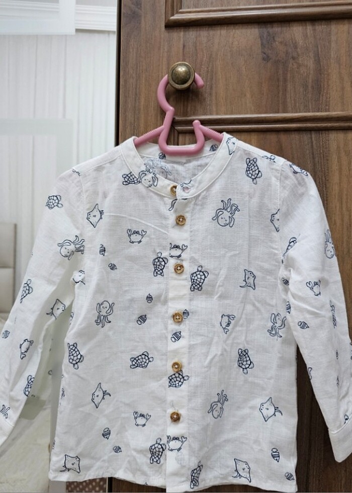 Erkek bebek gömlek - Görsel 3