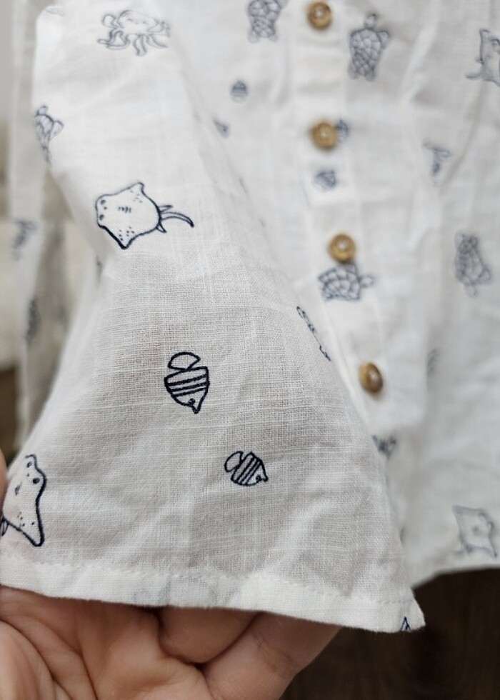 Erkek bebek gömlek - Görsel 4