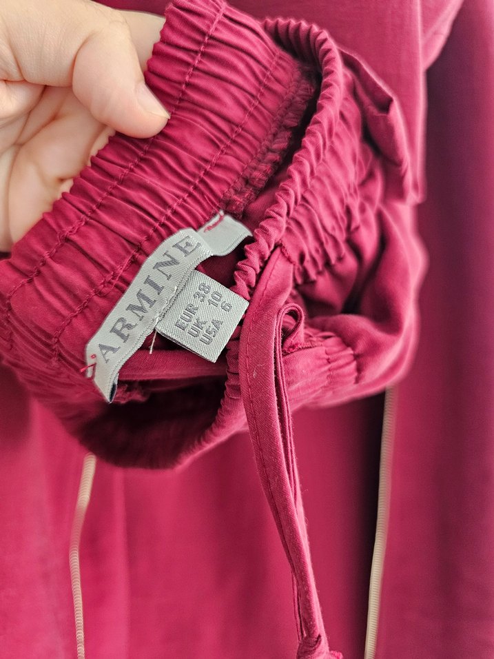 Armine Bordo Kadın Salaş Takım - Görsel 2