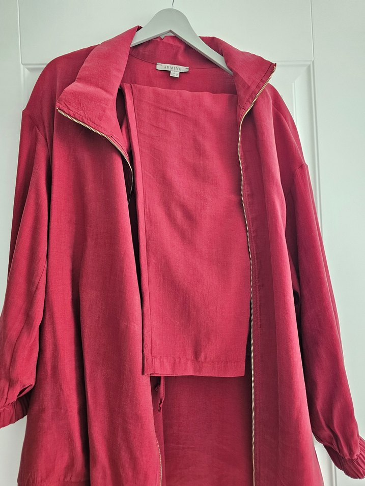 Armine Bordo Kadın Salaş Takım - Görsel 3