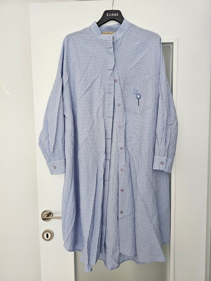 He qa marka gofre kumasli tunik( 1 beden) - Görsel 2