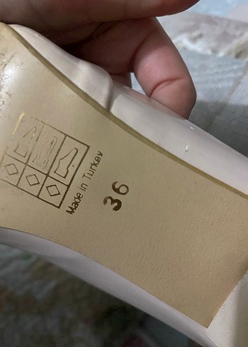 Bej Kadın Stiletto Topuklu Ayakkabı - Görsel 3